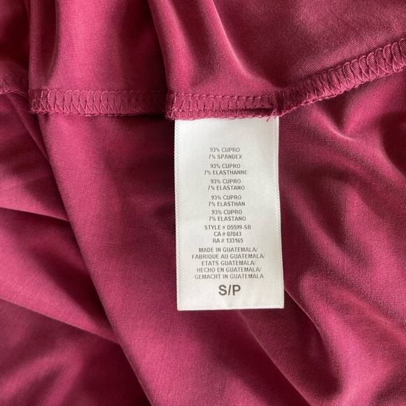 ANTHROPOLOGIE Eri + Ali Briella Tunic Dress Size Small Purple Pink Red Relaxed - Picture 16 of 16